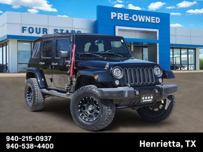 2016 Jeep Wrangler Unlimited Sahara