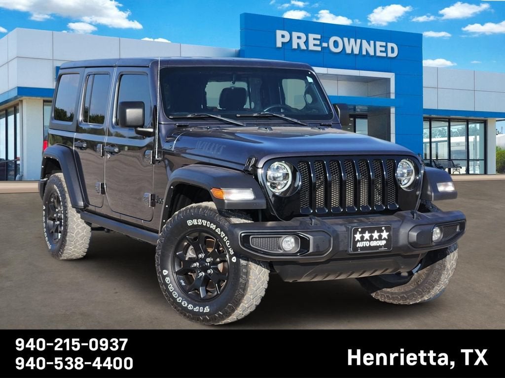 2021 Jeep Wrangler Unlimited Willys