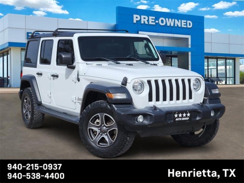 2020 Jeep Wrangler Unlimited Sport S