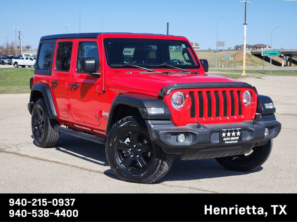 2020 Jeep Wrangler Unlimited Sport S