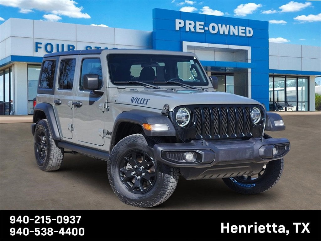 2021 Jeep Wrangler Unlimited Willys