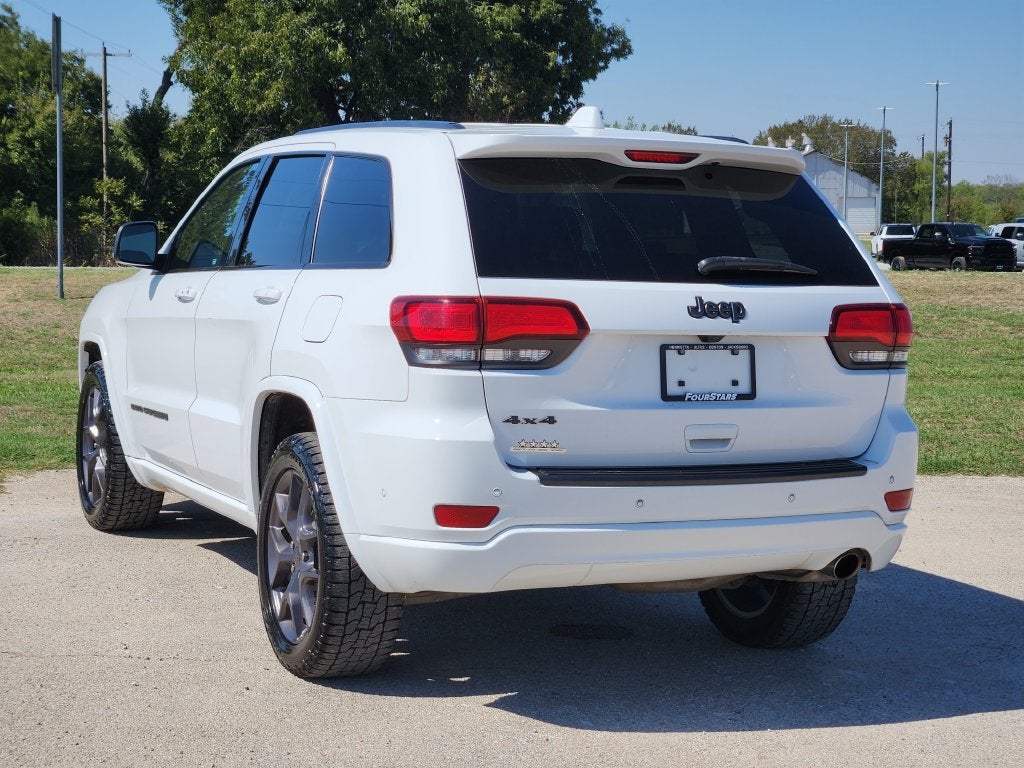 2021 Jeep Grand Cherokee 80th Anniversary