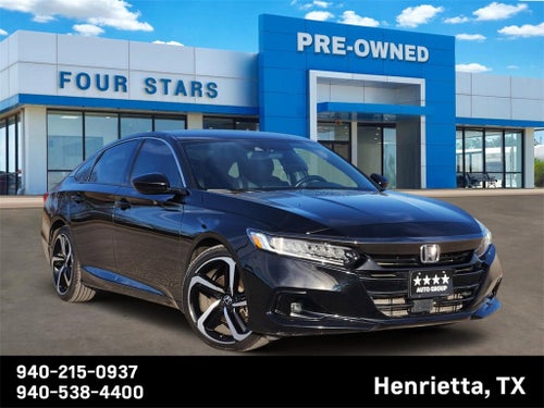 2022 Honda Accord Sedan Sport