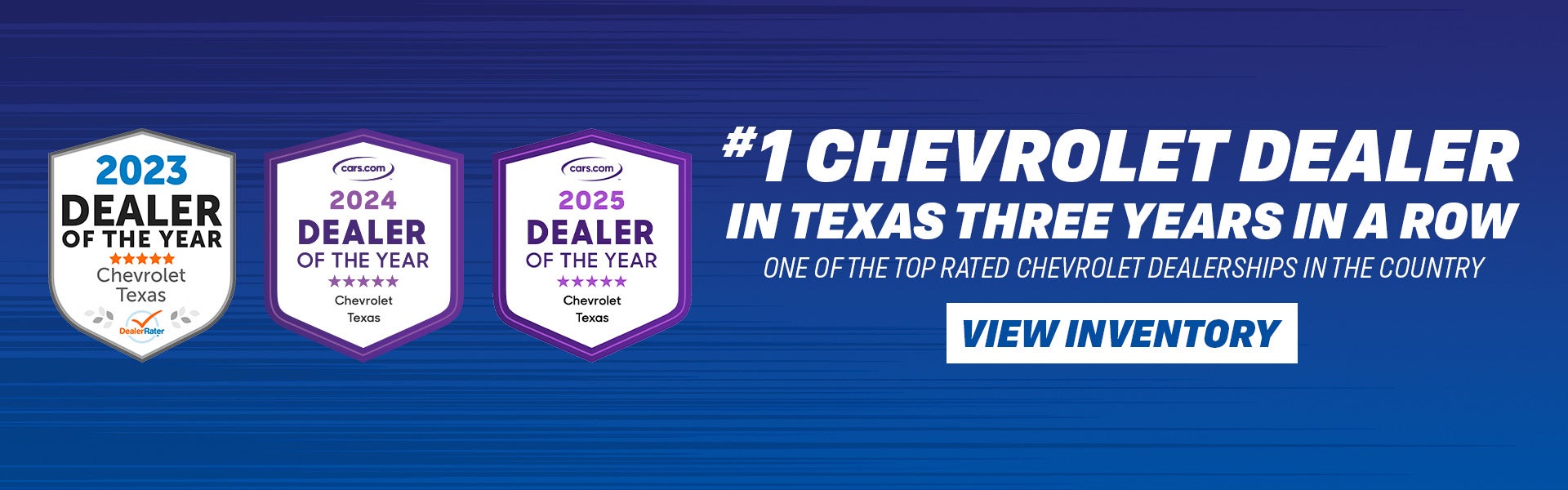#1 Chevy Dealer In Texas